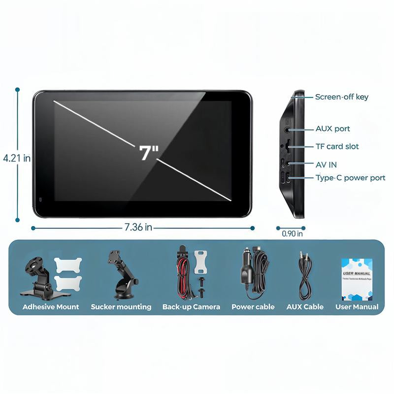 Upgrade Your Drive: 2026 Paslda Wireless Carplay Screen for Android & iPhone - The Ultimate Portable In-Car Entertainment Solution!
