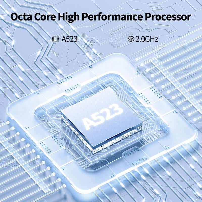 10.1-Inch Android Tablet with Bluetooth Keyboard & Mouse - Powerful Octa-Core, 8GB RAM, 64GB Storage, Ultimate Productivity on the Go!